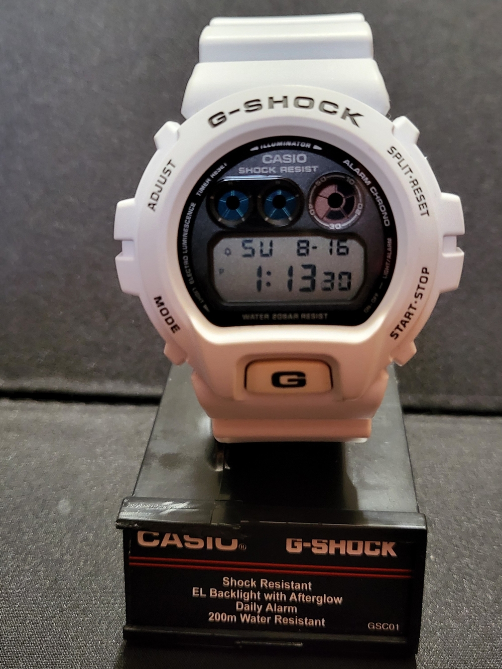 Casio G-Shock DW-6900FS White Digital Shock Resistant Watch